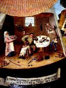 Hieronymus Bosch The Seven Deadly Sins and the Four Last Things France oil painting artist